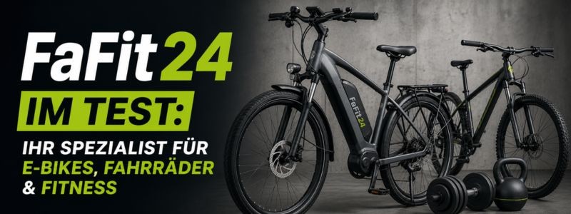 FaFit24 im Test Ihr Spezialist für E-Bikes, Fahrräder & Fitness